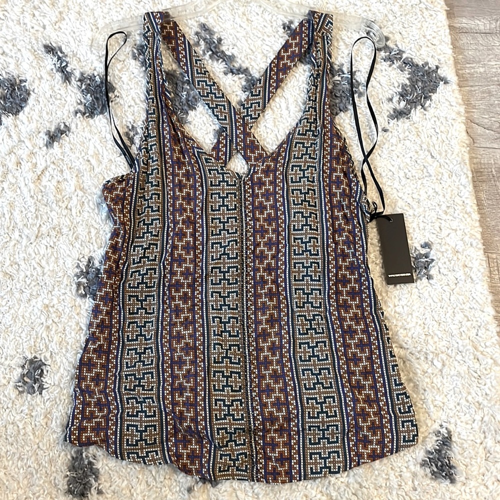 NWT Forever 21 Crisscross Open Back Top